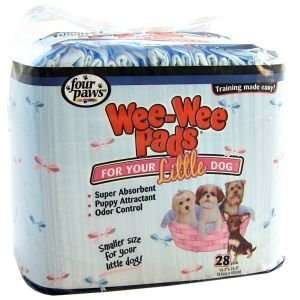  Four Paws Pet Products DFP01628 Wee Wee Pads for Little 