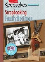 Scrapbooking Family Heritage (Leisure Arts #15939) (Creating Keepsakes 
