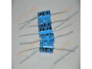 5pc 500V 10uf 85C New Axial Electrolytic Capacitors amp  