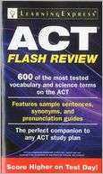 ACT Flash Review Learning Express Llc