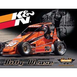  K&N 89 11571 08 Billy Wease Hero Card Automotive