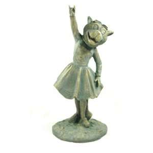   State Wolfpack Mrs. Wuf Mascot Garden Statue