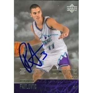 Aleksandar Pavlovic Autographed/Hand Signed Basketball 