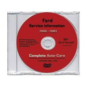    2000 2003 Ford Ranger Complete Auto Repair Software Automotive