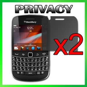 2x Privacy Screen Protector For Blackberry Bold 9900 9930  