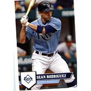   Sean Rodriguez Tampa Bay Rays In Protective TopLoad Holder Sports