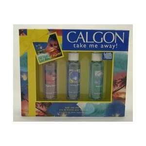  CALGON TAKE ME AWAY Perfume. 3 PC. GIFT SET ( BODY MIST 2 