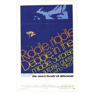  The Sweet Body of Deborah (1969) 27 x 40 Movie Poster 