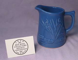   Collectors Society 1998 Commemorative Blue Iris Pitcher MINT  