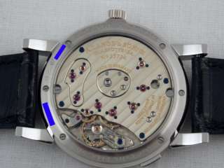 Lange & Sohne Lange 1 Platinum 101.025 38mm Watch  