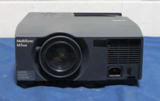   bidding on a nec multisync mt840 lcd projector the unit does not power