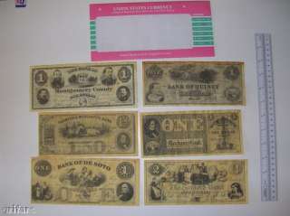 Civil War, Union States Currency Replica  