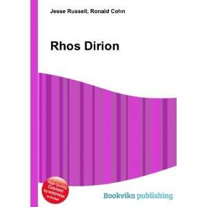  Rhos Dirion Ronald Cohn Jesse Russell Books