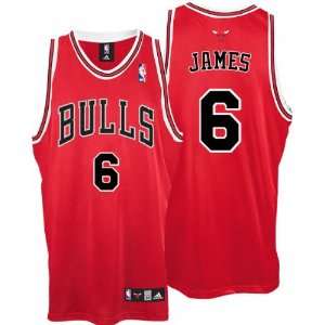 LeBron James Jersey adidas 2010 Revolution 30 Red Authentic #6 
