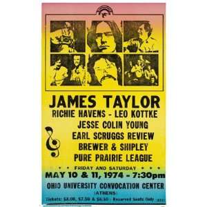  James Taylor Music MasterPoster Print, 11x17