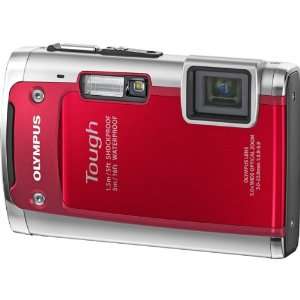  Red TG 610 12MP Shock/Water/Freeze Proof Camera with 5x 