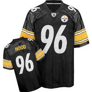  Pittsburgh Steelers 96 Ziggy Hood Black NFL Jerseys 