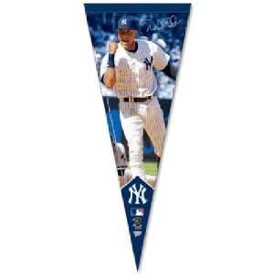  New York Yankees Derek Jeter Premium Pennant Sports 