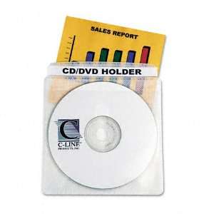  C Line Products   C Line   Two Sided CD/DVD Sleeves for 