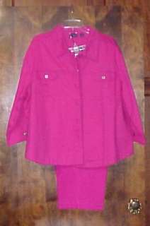 Womens Westbound Jacket & Capri Set 3X   Jacket   Capris   20W $68 