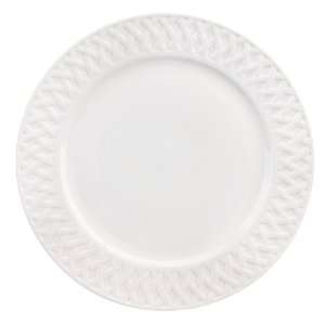  Deshoulieres Louisiane 11.8 Inch Presentation Plate, White 