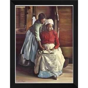  Alix Beaujour FRAMED 28x36 Never Too Late To Learn