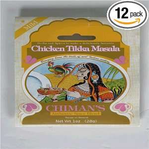 Chimans Indian Spice Mix, Chic Tikka Masala, 1 Ounce Units (Pack of 
