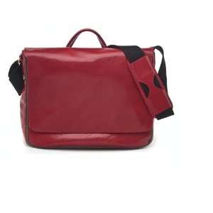  Premium Messenger Brief Contemporary Goat Red fitting most 