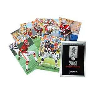  Pro Football Hall of Fame 2008 Goal Line Art Cards Sports 