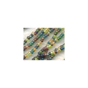  11/0 Seed Beads, Caribbean Cool Mix, Matte Arts, Crafts & Sewing