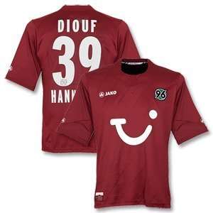    11 12 Hannover 96 Home Jersey + Diouf 39