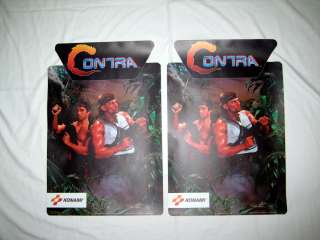 Contra Jamma Arcade Replacement Side Art SideArt  