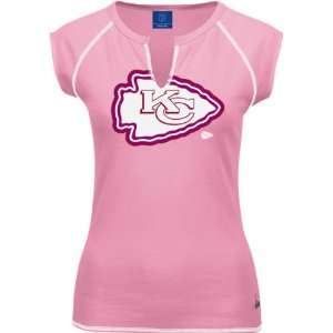    Kansas City Chiefs Womens Pink Ditto Top