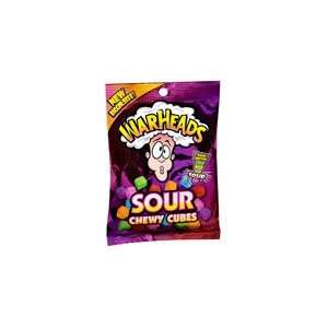 WarHeads Sour Chewy Cubes, 5 oz (Pack of Grocery & Gourmet Food