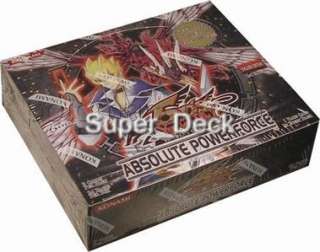Yu Gi Oh Absolute Powerforce 1st Ed Factory Sealed Booster Box    24 