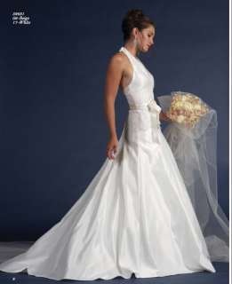 JESSICA McCLINTOCK Beige Wedding Dress Gown NWT Size 2  