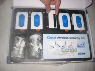 Digital Signal Wireless Camera Kit Home Security System  