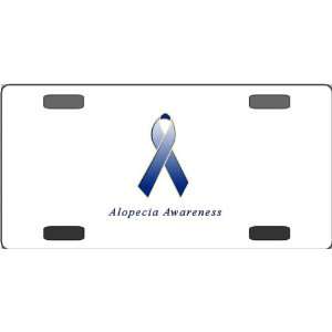  Alopecia Awareness Ribbon Vanity License Plate Everything 