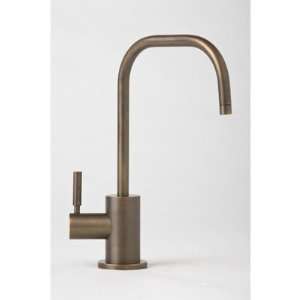   Faucet with Lever Handle Finish White Powder Coat