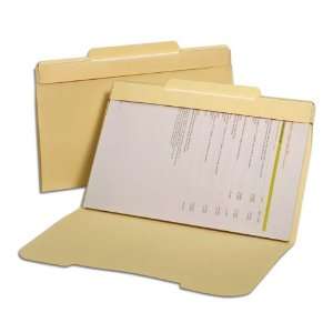  Weis Secure File Folders,Legal   8.5 x 14   1/3 Cut Tab on Center 