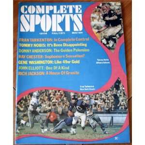  Complete Sports Fall 1971 Fran Tarkenton Tommy Nobis Donny 