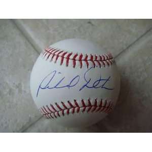 Rich Dotson New York Yankees Signed Official Ml Ball   Autographed 