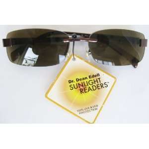 Sunlight Readers (SB12) Rimless Sunglasses, +1.25 