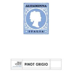  2010 Altadonna Della Venezie Pinot Grigio Igt 750ml 