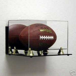  Wall Mounted Football Display Case