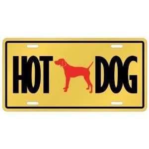  New  Treeing Walker Coonhound   Hot Dog  License Plate 