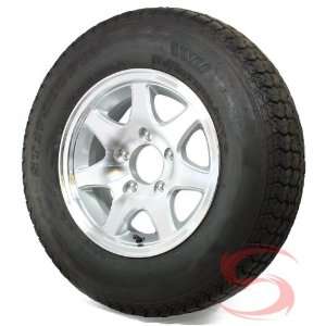 13 x 5 T02 Aluminum Trailer Wheel/175/80R 13 Radial Tire 