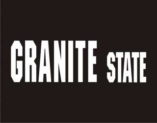 GRANITE STATE Funny T Shirt New Hampshire Nickname Tee  
