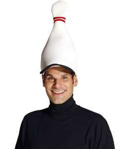 Bowlers Bowling Pin Hat Halloween Costume Accessory  