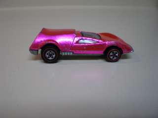 1970 Red Line Hot Wheel  TRI BABY  HOT PINK / USA  